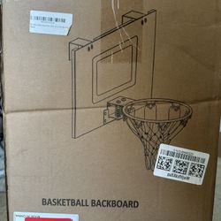 Mini Basketball Backboard Brand New In Sealed Package 
