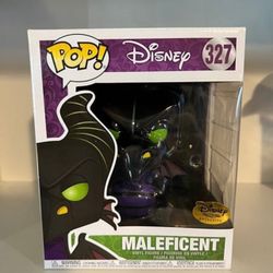 VAULTED EXCLUSIVE DELUXE Maleficent Dragon Disney Funko Pop #327 Sleeping Beauty