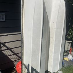 7’ Livingston dinghy  with attached wheels