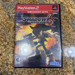Shadow the Hedgehog (Sony PlayStation 2, 2005) CIB Complete 