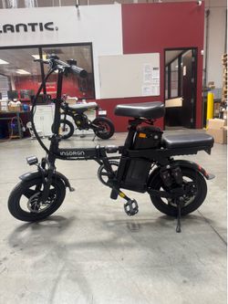 Folding electric bicycle