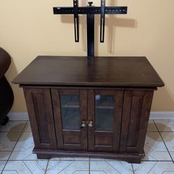 Medium Wooden Drawer With Tv Stand 