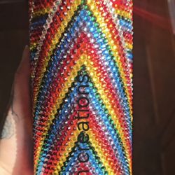 Glass Rhinestone Tumbler