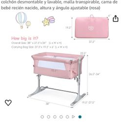 Baby Bedside Crib 