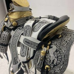 Nuevas monturas charras bordadas con todo el Herrage,los estribos y el fuste chapeado en Oro