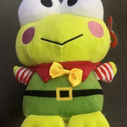 Sanrio Hello Kitty and Friends Keroppi 9" Holiday Plush
