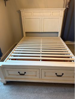 Queen size bed frame