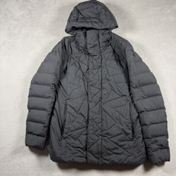 Womens The North Face Gotham Mid Parka 550-Down Winter Jacket Hooded Black Small