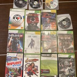 Xbox 360 Video Game Lot