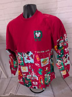 Disney Christmas spirit jersey gender neutral size XS