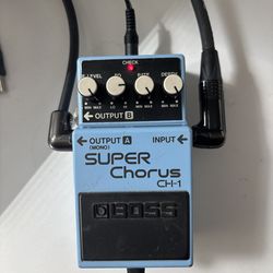 Super Chorus CH-1 Boss Guitar Pedal