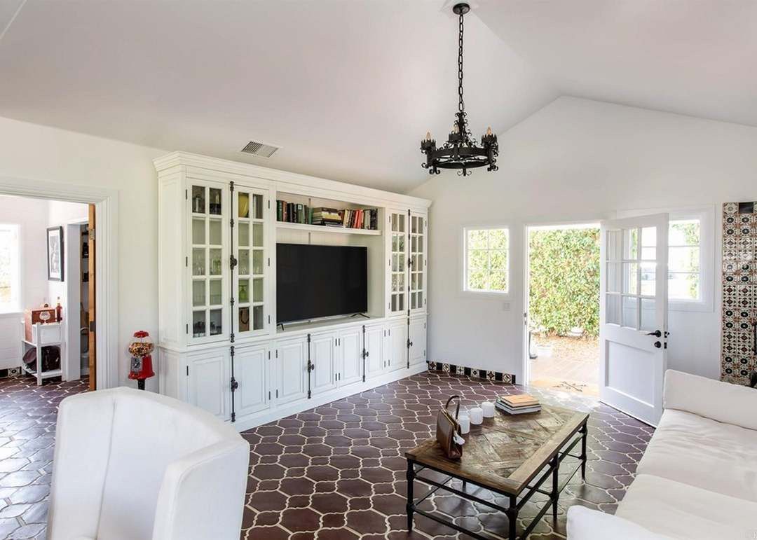 Restoration hardware TV bookshelf 