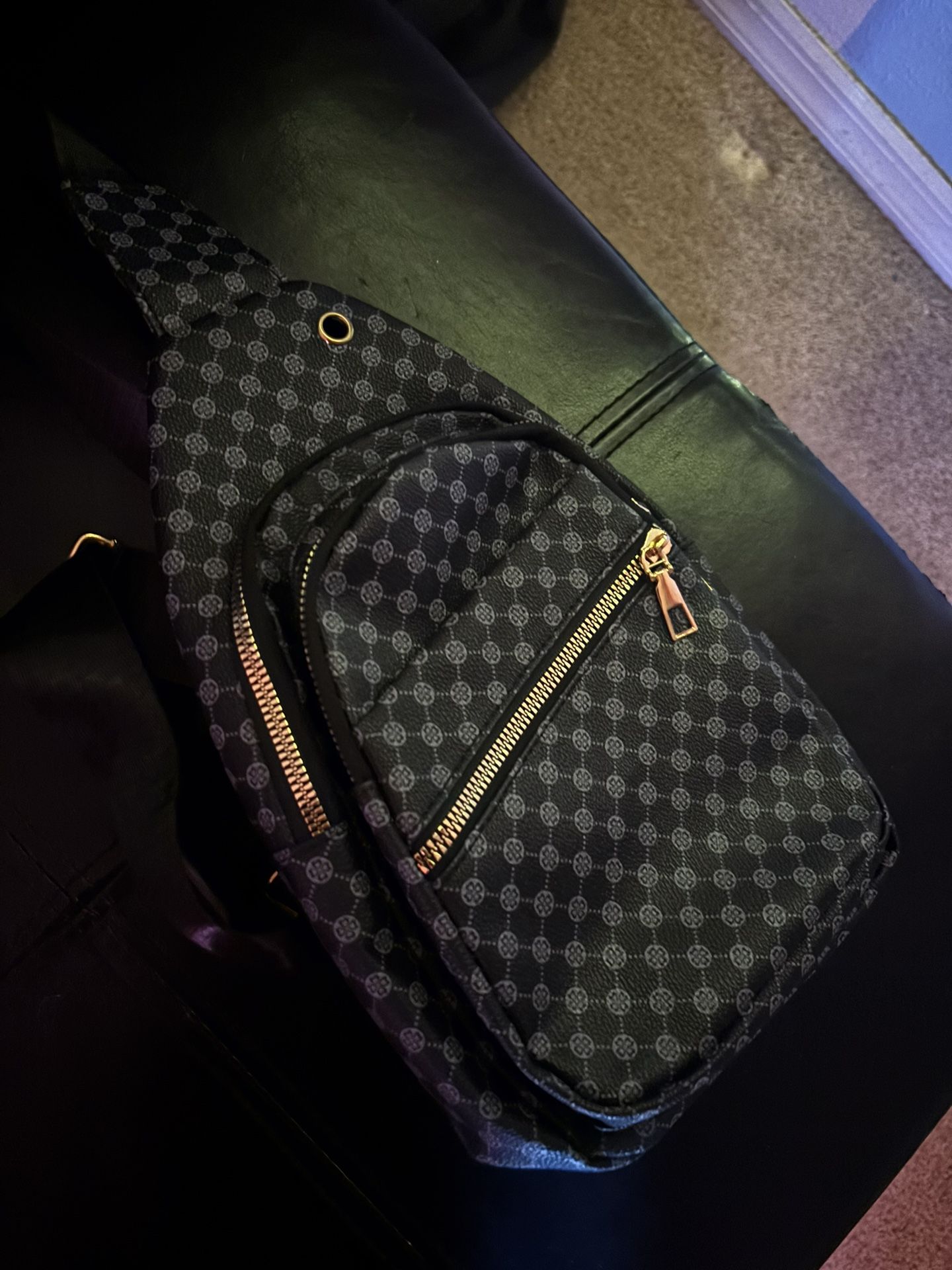 Fanny Pack Gold/black