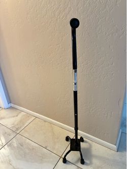 Black Four Leg Cane