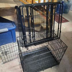 Dog Crate And Dog Play Pen