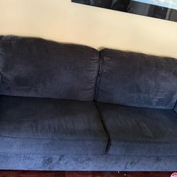 Vendo Sofa Color Azul Ensendido