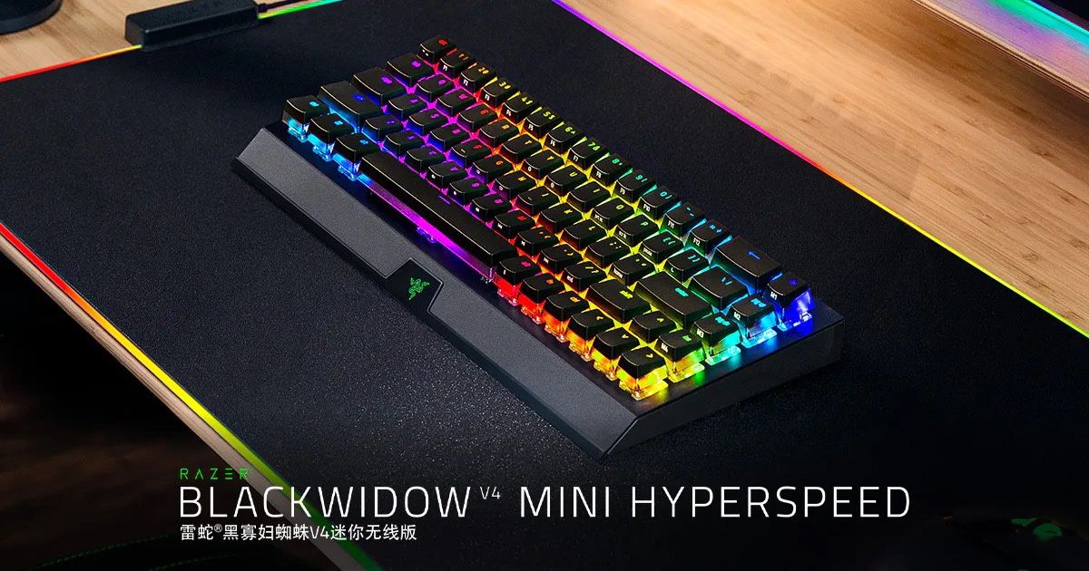 Razer BlackWidow V4 Mini Hyperspeed Keyboard