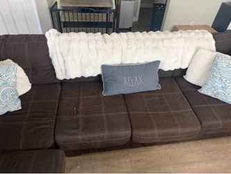 Free brown couch