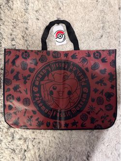 CHICAGO EXCLUSIVE Pokémon Fossil Field Museum Tote Bag Pikachu Tyrantrum