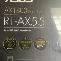 Asus AX 1800 RT-AX55 Smart Wifi Router