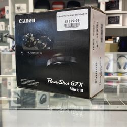 Canon PowerShot G7X Mark III (11/3)