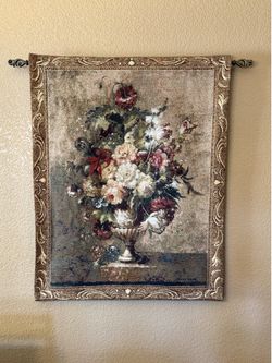 3x4 Wall Tapestry, "Floral Decadence" by John Cho $120