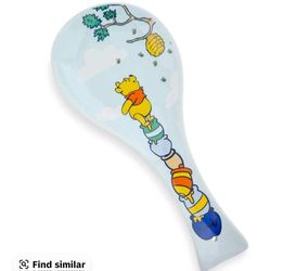 Disney Winnie The Pooh Hunny Pots Ceramic Spoon Rest Holder