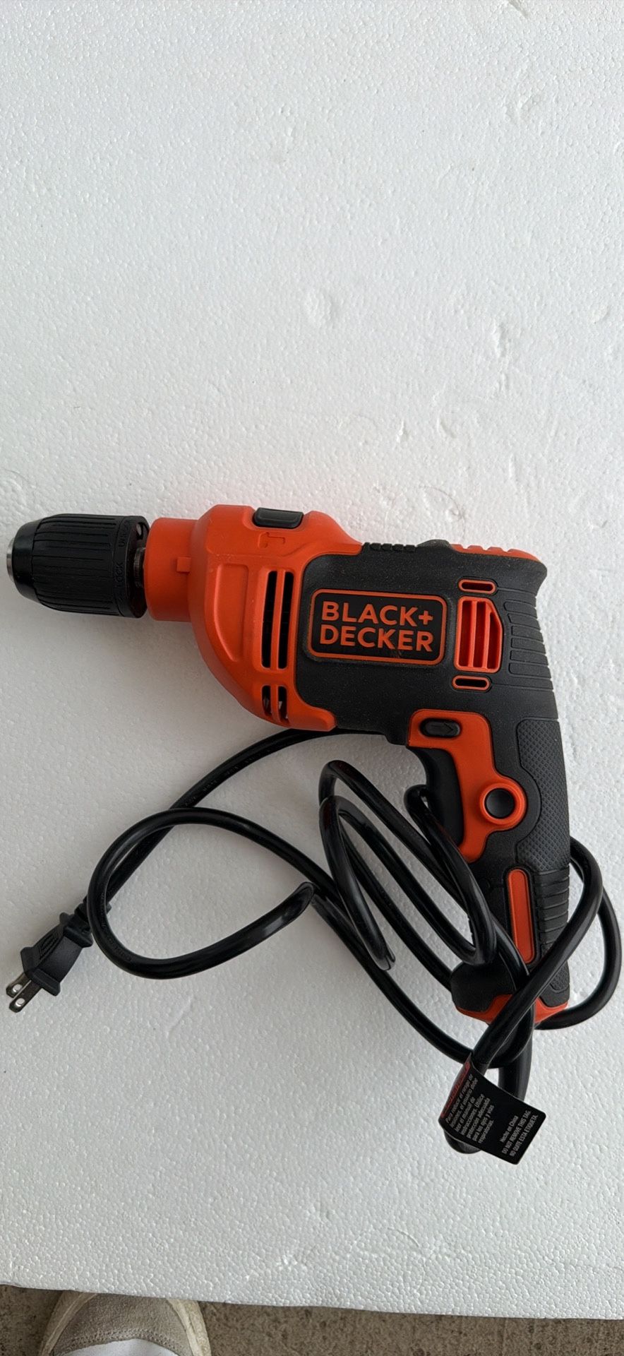 🔥 BLACK+DECKER Hammer Drill, 6.5-Amp, 1/2-Inch (BEHD201) LIKE 