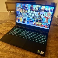 15” High Performance Gaming Laptop (10th Gen, 16GB, Nvidia RTX , 120Hz Display)