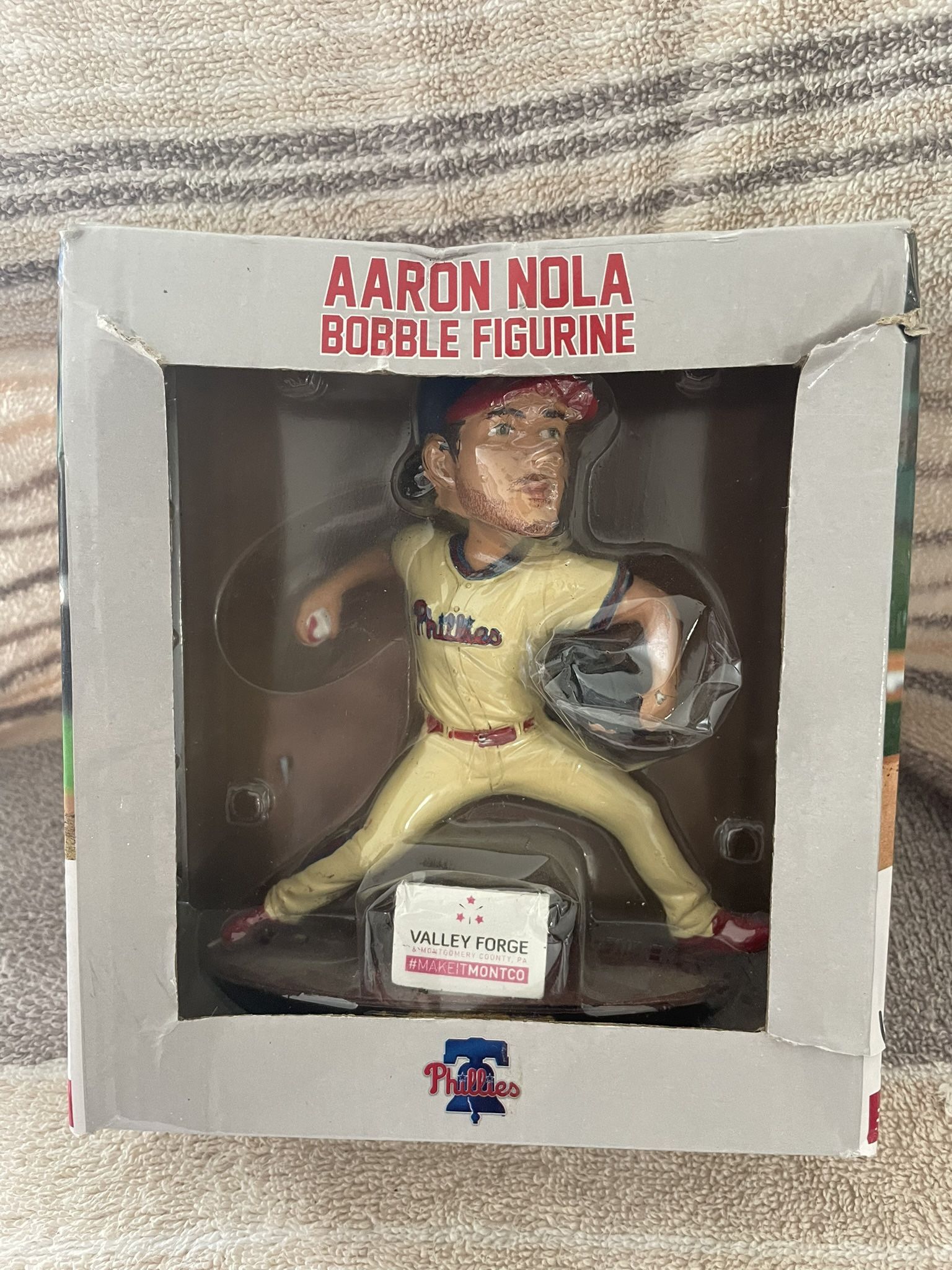 Phillies Aaron Nola Bobble Head Figure