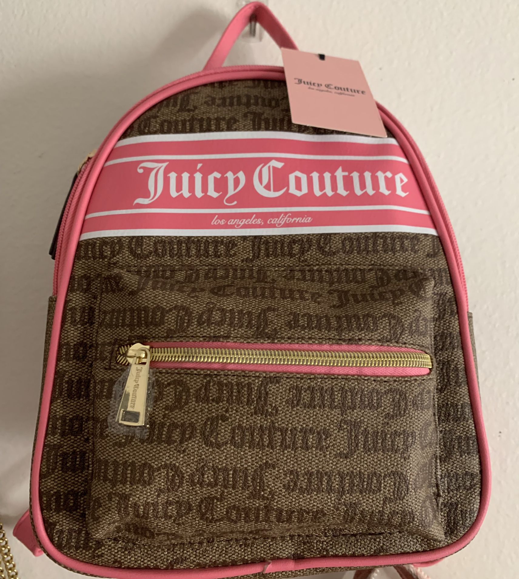 Juicy Couture Pink Small Backpack