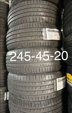4 New 245/45R20 RoyalBlack Tires with free mount and balance 245-45-20