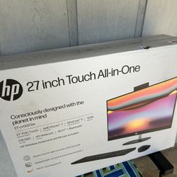 Brand New 27”inch (All In one Touch )