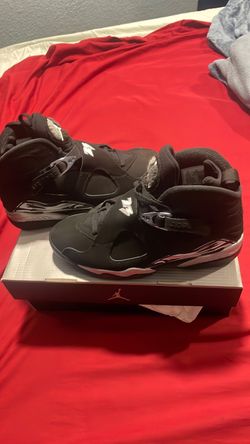 Air Jordan 8 Retro Black Chrome Sneakers