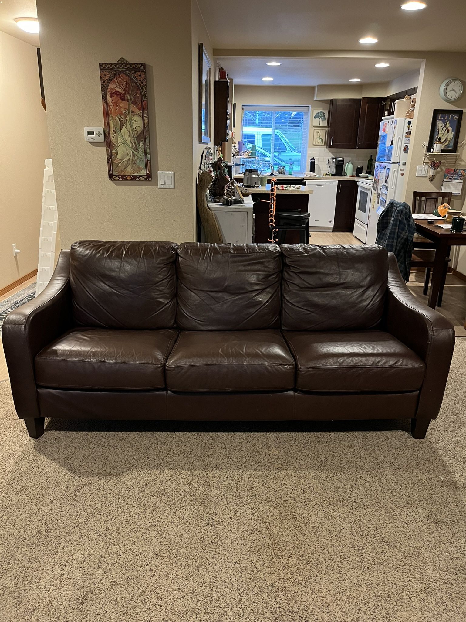 Leather Couch