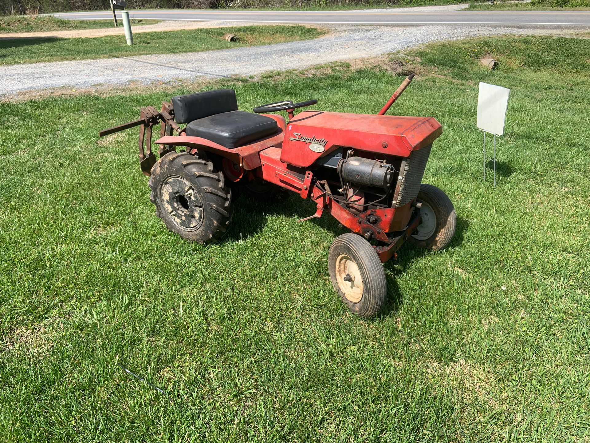 Tractor (trade for nice John boat)