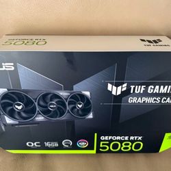 ASUS RTX 5080 Tuf Gaming OC 16GB Graphics Card