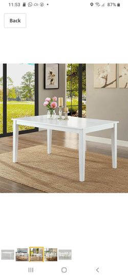 New in box dining table