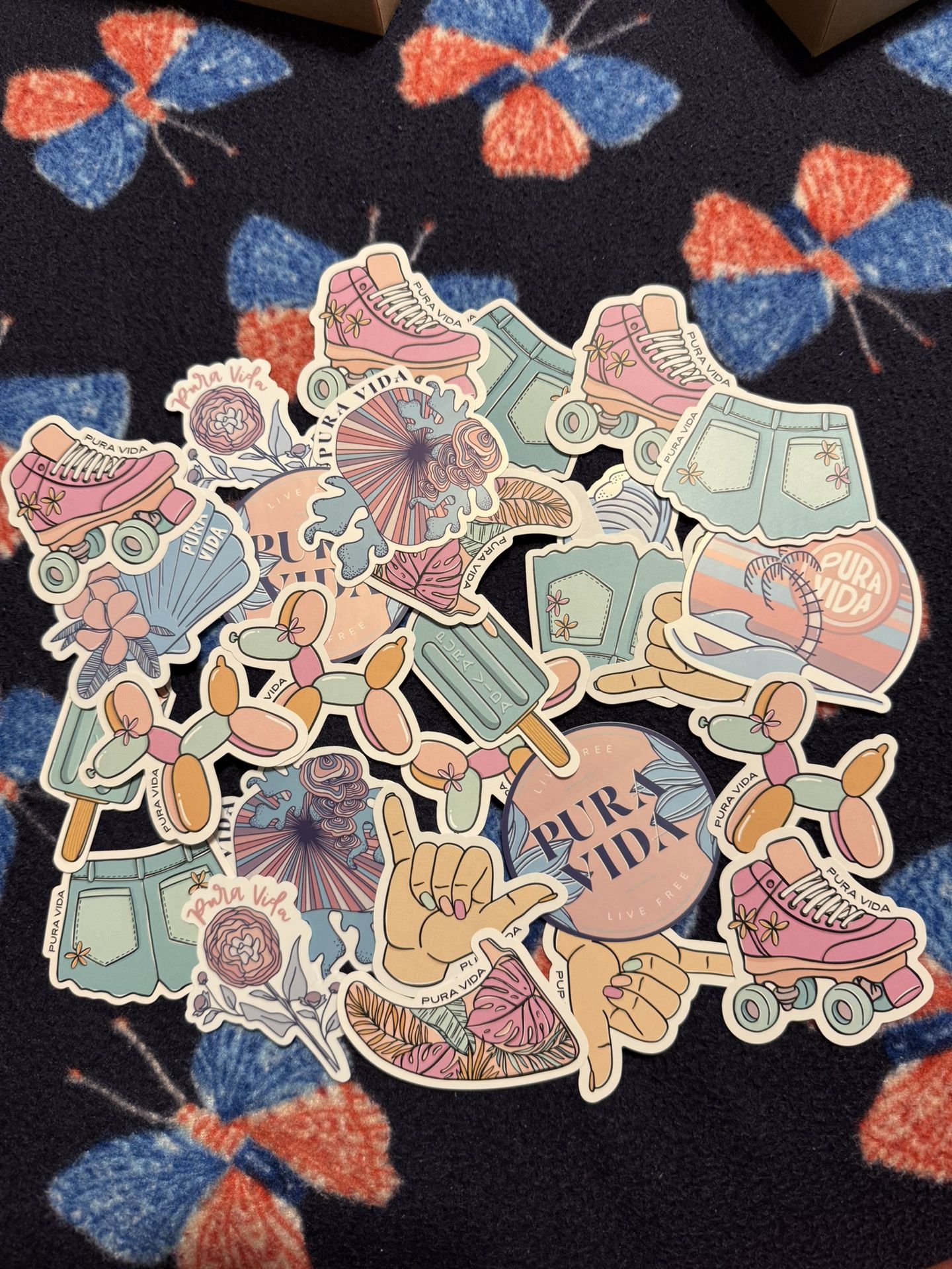 Lot Of Fun “Pura Vida” Stickers