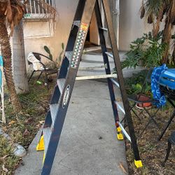 Werner Six Foot Fiberglass Ladder 