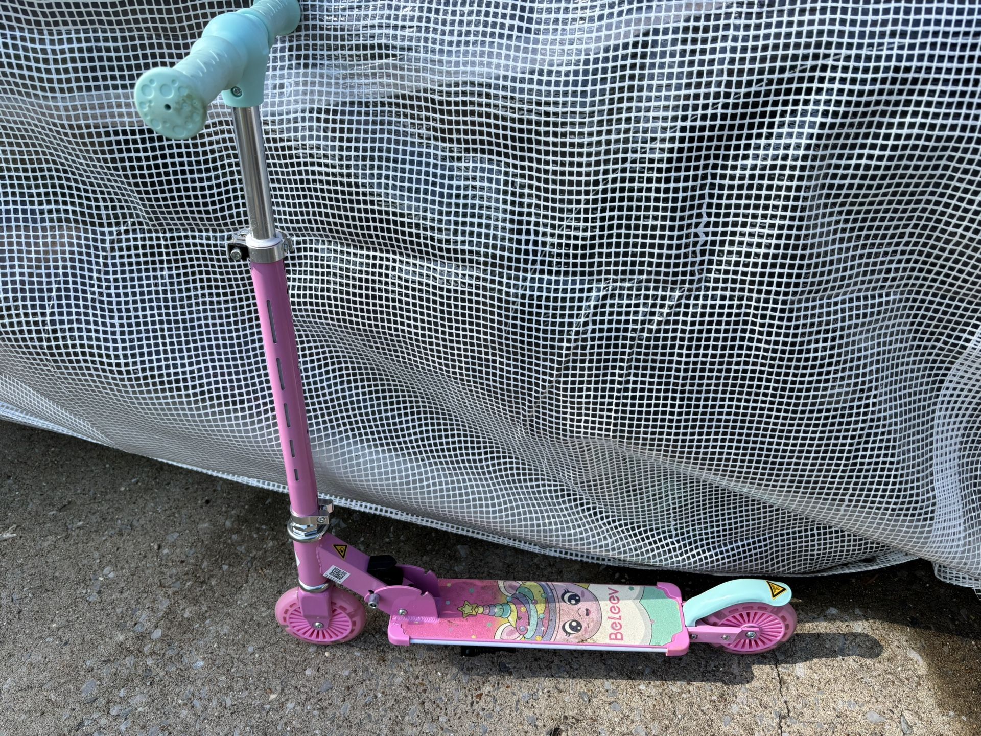 Girls Unicorn Scooter