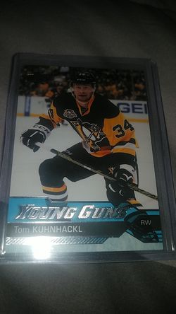 16 17 young guns rookie card Tom kuhnhackl