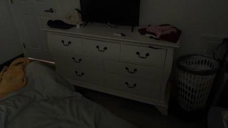 Beautiful white dresser