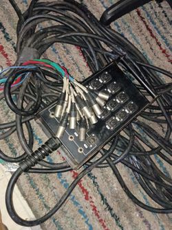 Conquest Sound Tour Link 12-channel audio snake box