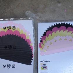 8 Cute Plastic Cake Doilies 7" 