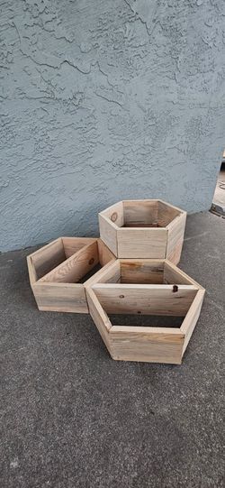 Tiered Hexagon Planter