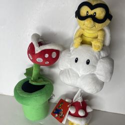 Super Mario plush bundle