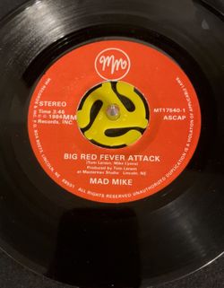 Obscure Boogie Funk 45 Big Red Fever Attack Mad Mike