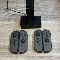 Nintendo Switch Grey Joycon Bundle 