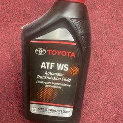 Toyota ATF WS automatic Transmission Fluid 1 Quart